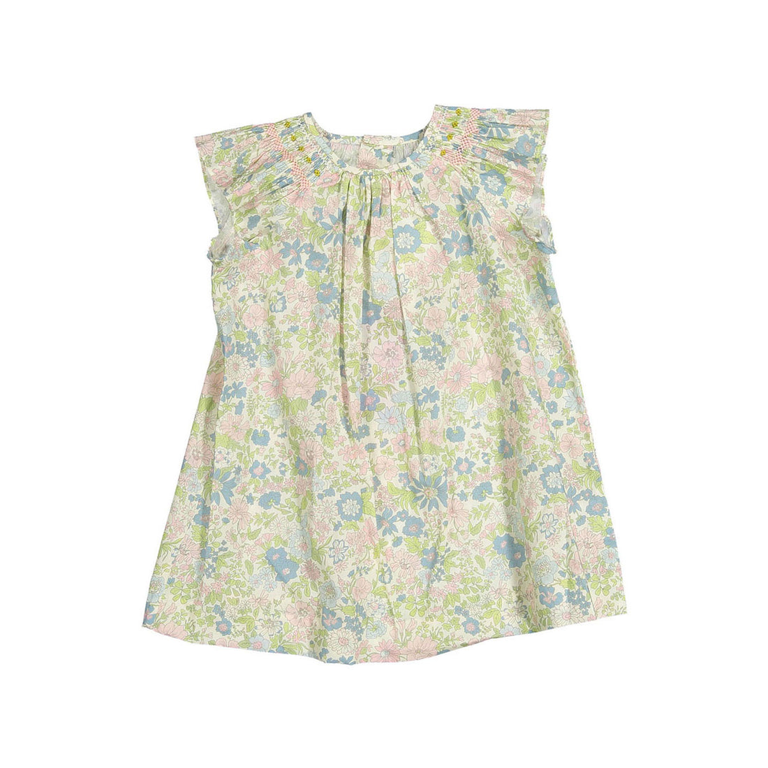 Bonpoint Rose Floral Carmella Baby Dress