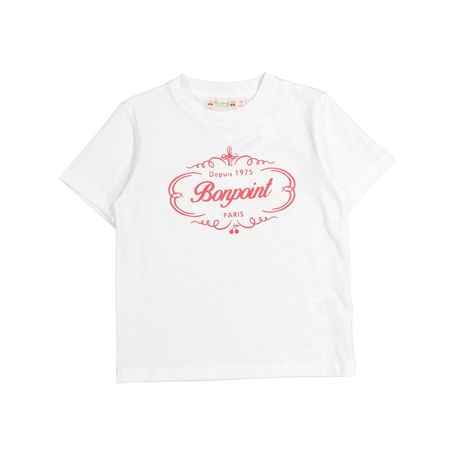 Bonpoint Off White Logo Thida Tee