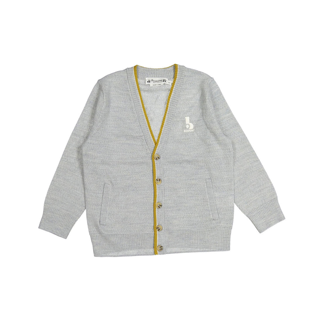 Bonpoint Grey Carter Cardigan