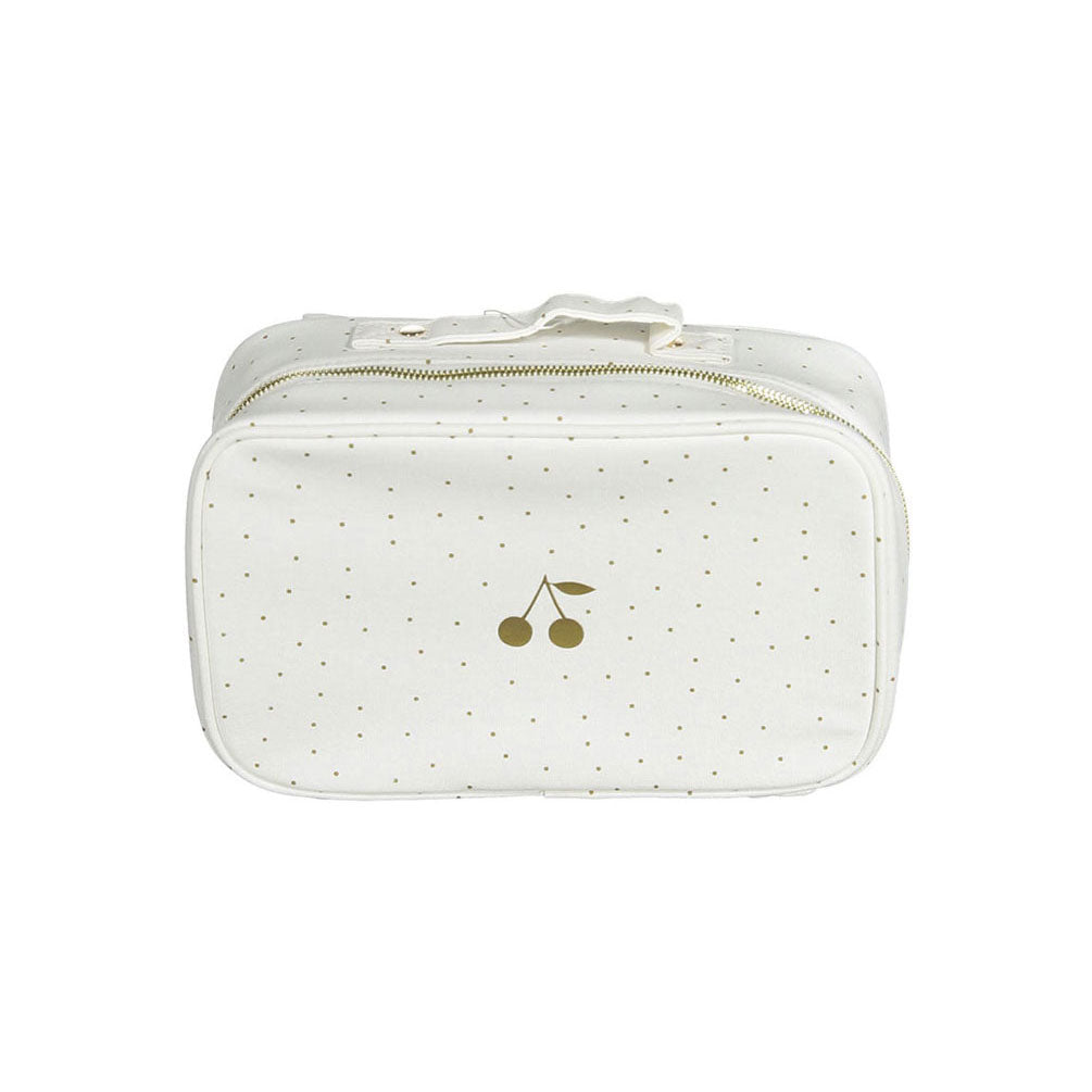 Bonpoint Milk Cherry Logo Small Suitcase