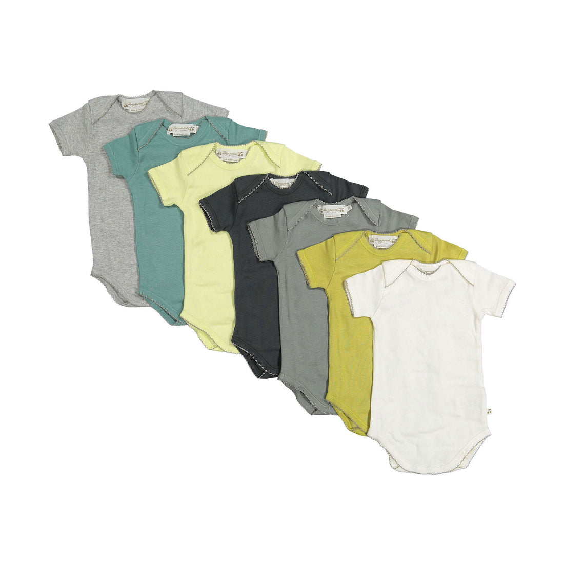 Bonpoint Days of the Week Baby Boy Bodysuits
