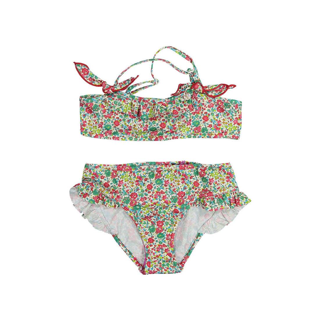 Bonpoint Mint Floral Anigael Bikini