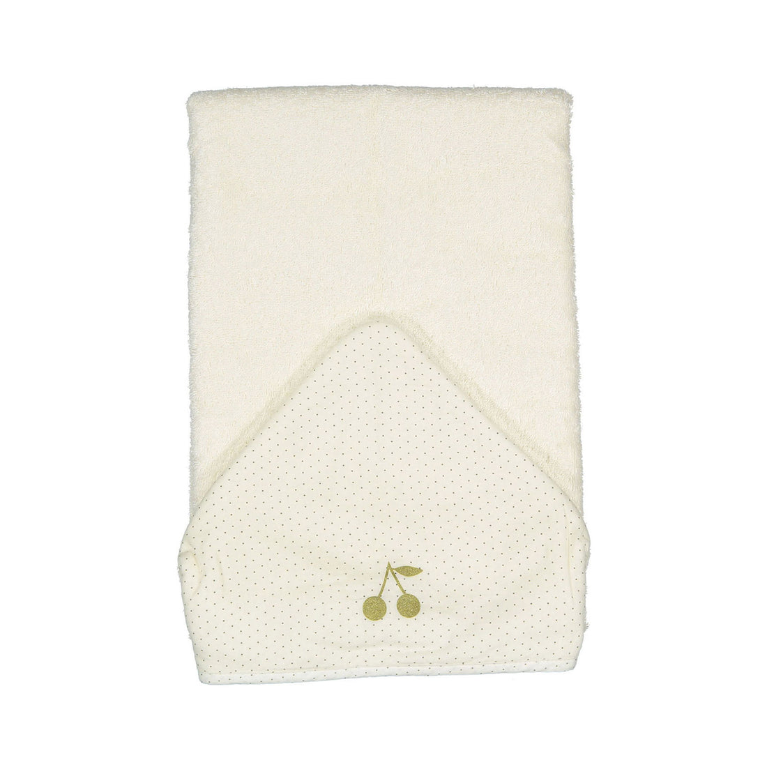 Bonpoint Off White Classic Baby Towel