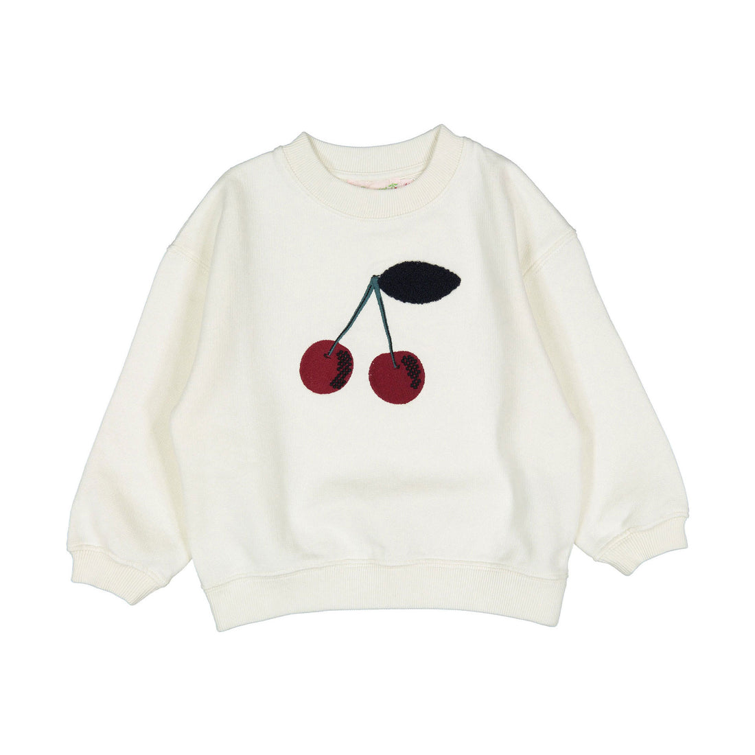 Bonpoint Milk White Cherry Tayla Sweatshirt