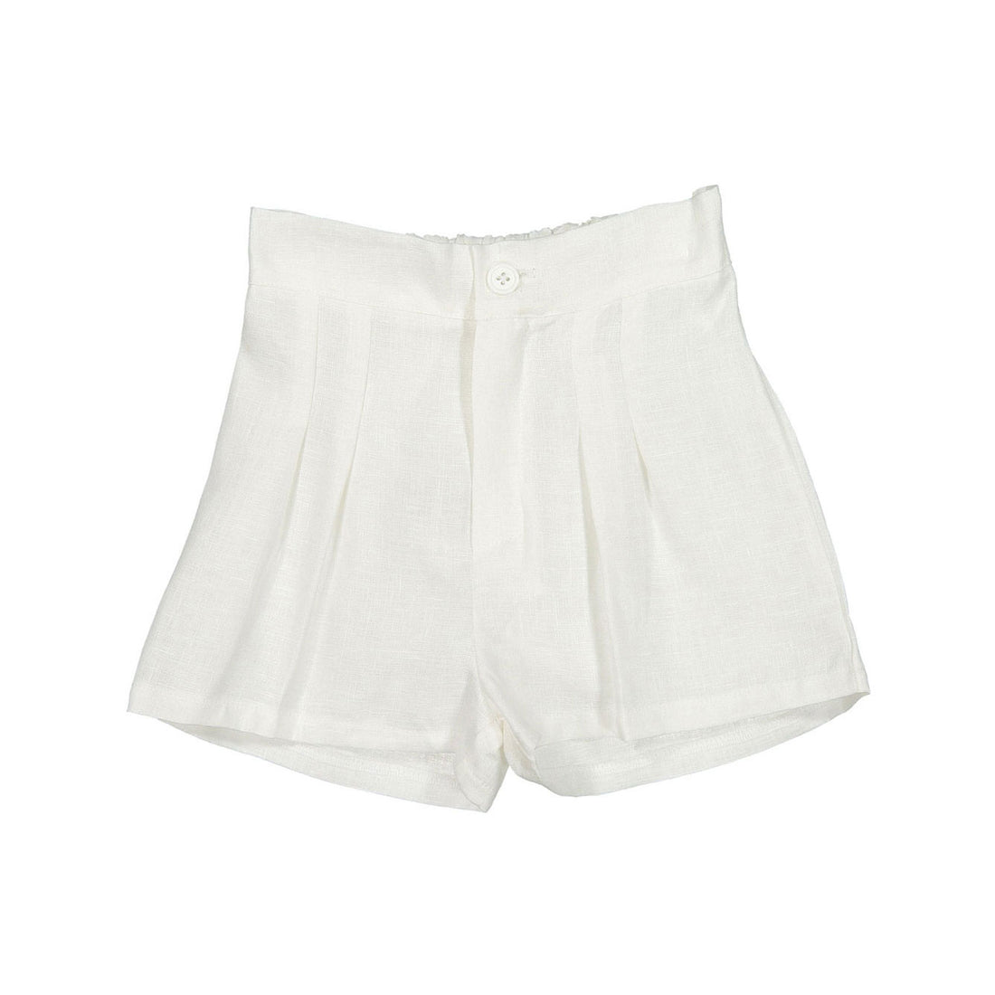 Pernille White Linen Bastein Shorts