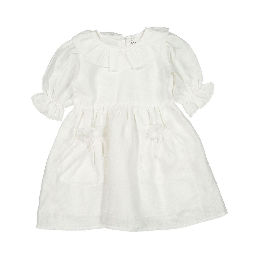Pernille White Collar Parisienne Dress