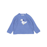 Nanos Indigo Duck Baby Sweater