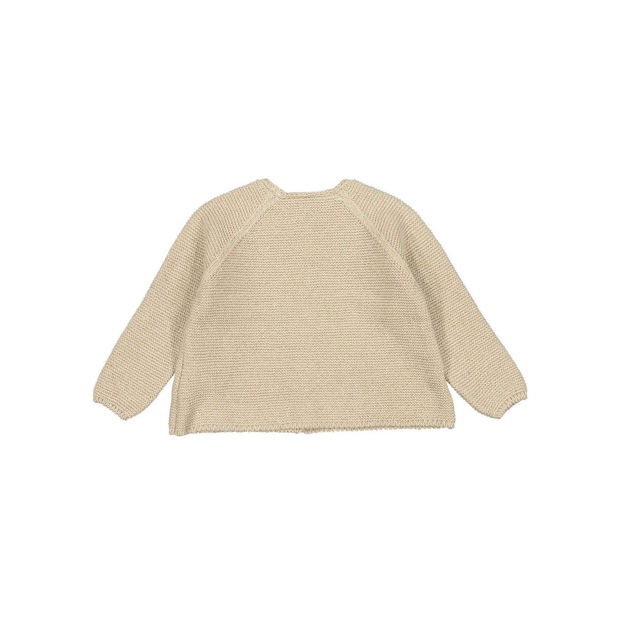 Nanos Taupe Knit Bay Cardigan