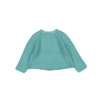 Nanos Light Blue Knit Baby Cardigan