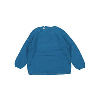 Nanos Indigo Stork Baby Sweater