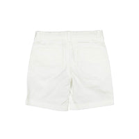 Nanos White Casual Shorts