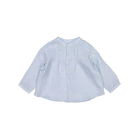 Nanos Light Blue Linen Baby Tunic