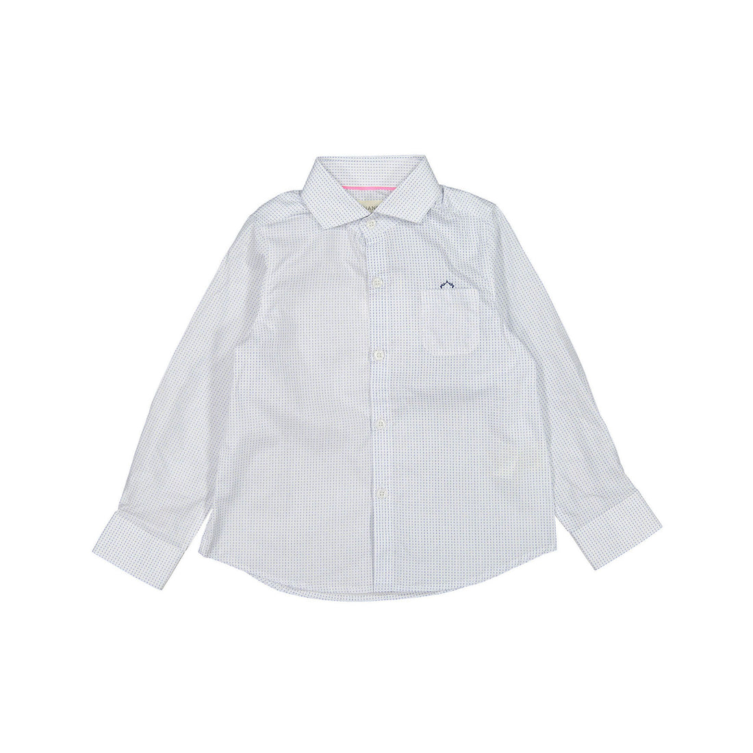 Nanos Dot Print Long Sleeve Shirt