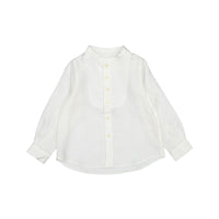 Nanos White Tux Style Shirt