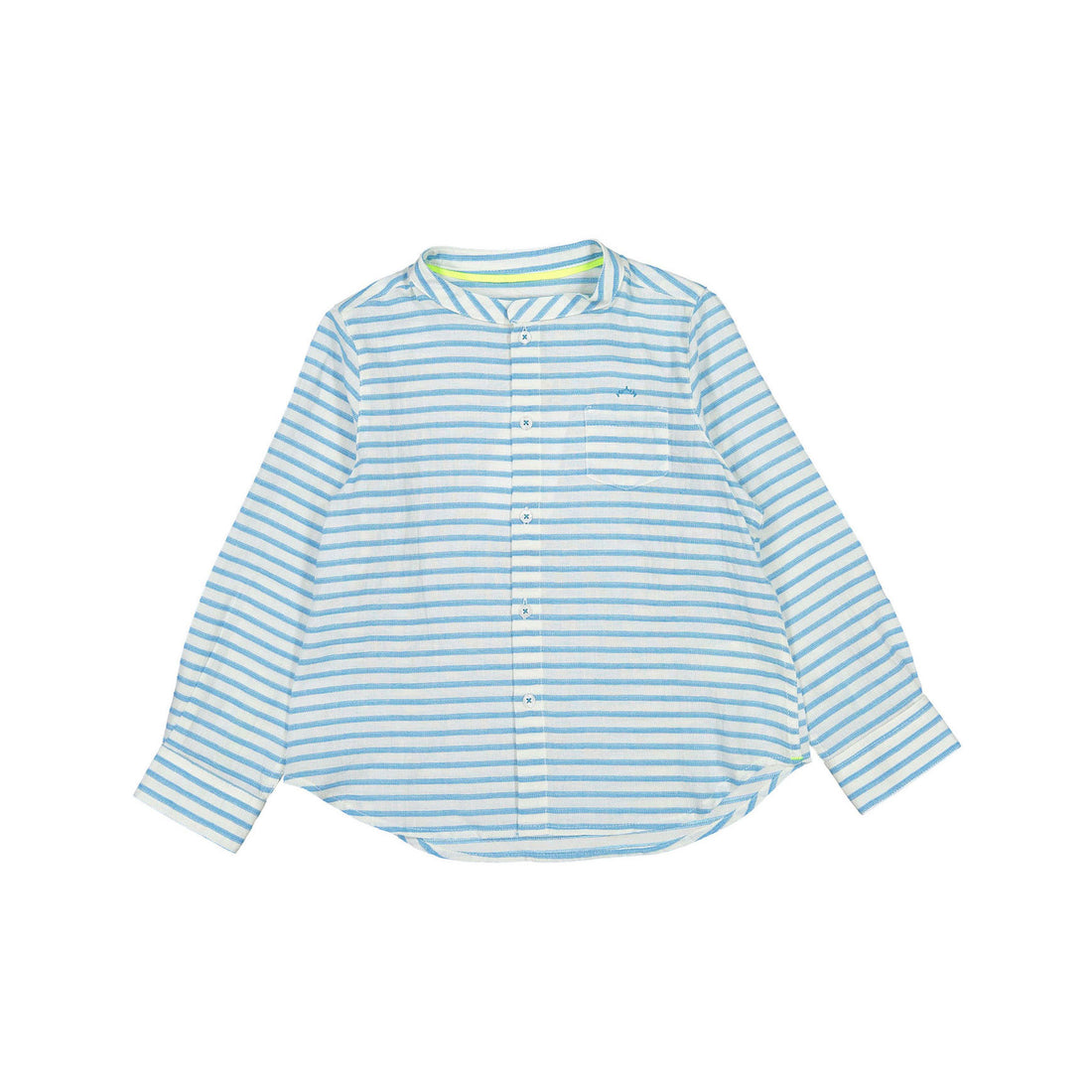 Nanos Blue Horizontal Stripe Tunic