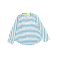 Nanos Blue Horizontal Stripe Tunic