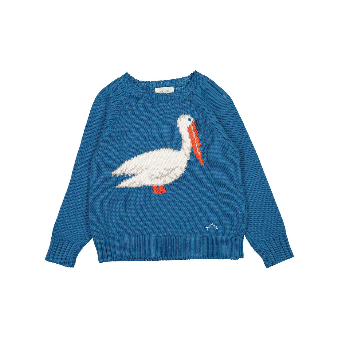 Nanos Indigo Stork Sweater