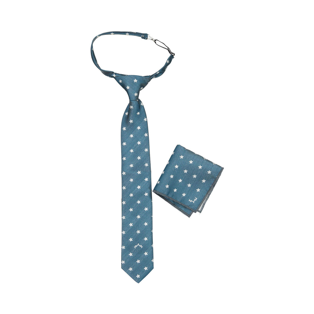 Nanos Teal Print Tie