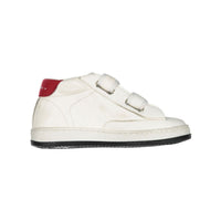 Golden Goose White/Red June Sneakers
