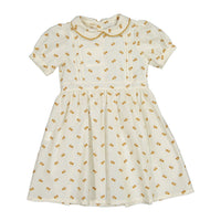 Little Eyelet Rust Eye Dress