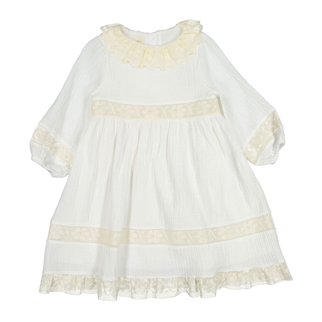 Little Eyelet White Alice Dress