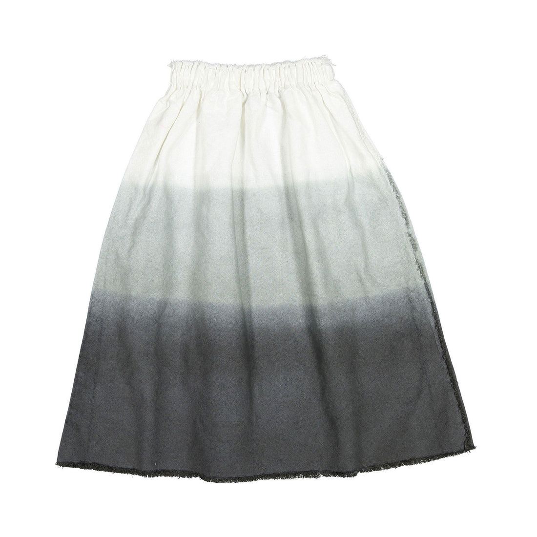 Venera Arapu Degrade Blue Ink Stain Skirt