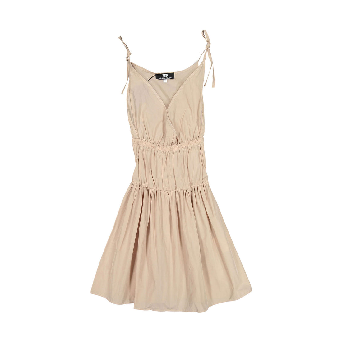 Venera Arapu Pink Sleeveless Havana Gloss Dress