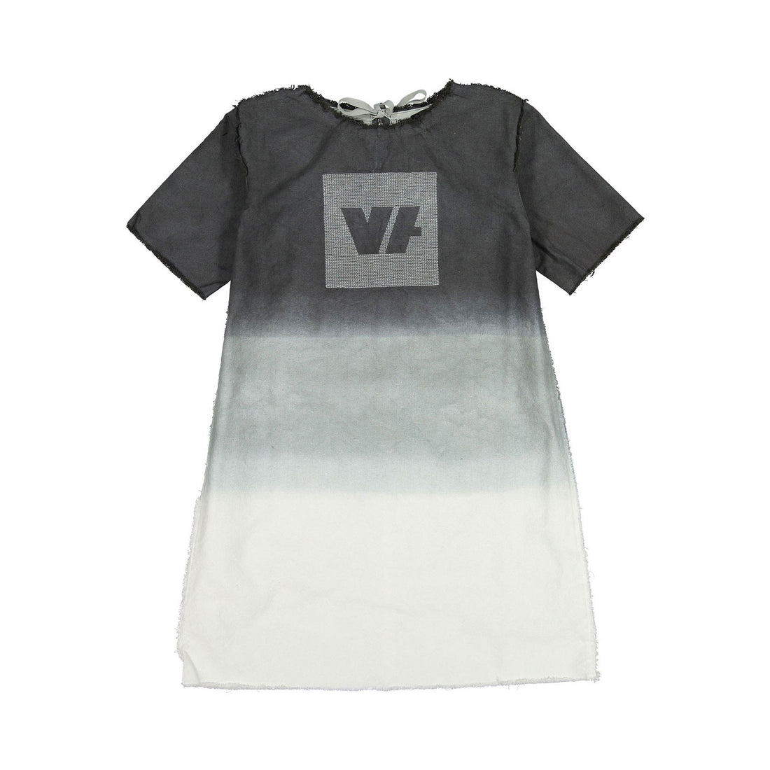 Venera Arapu Degrade Blue Ink Drop Dress