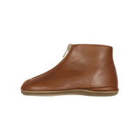 Pepe Brown Zipper Bootie