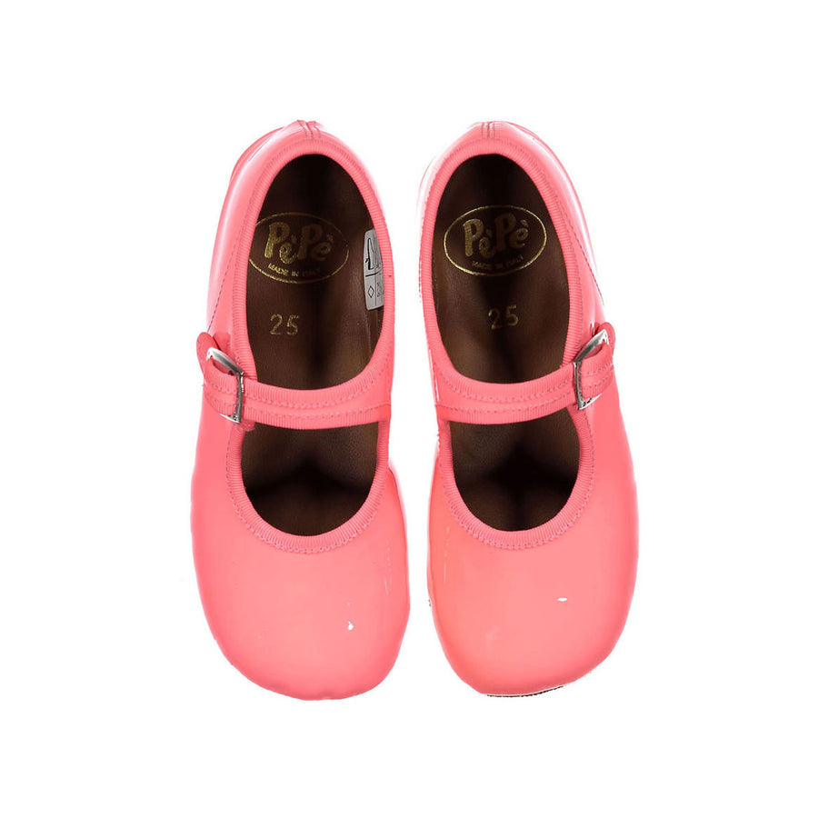 Pepe Rosa Buckle Mary Janes