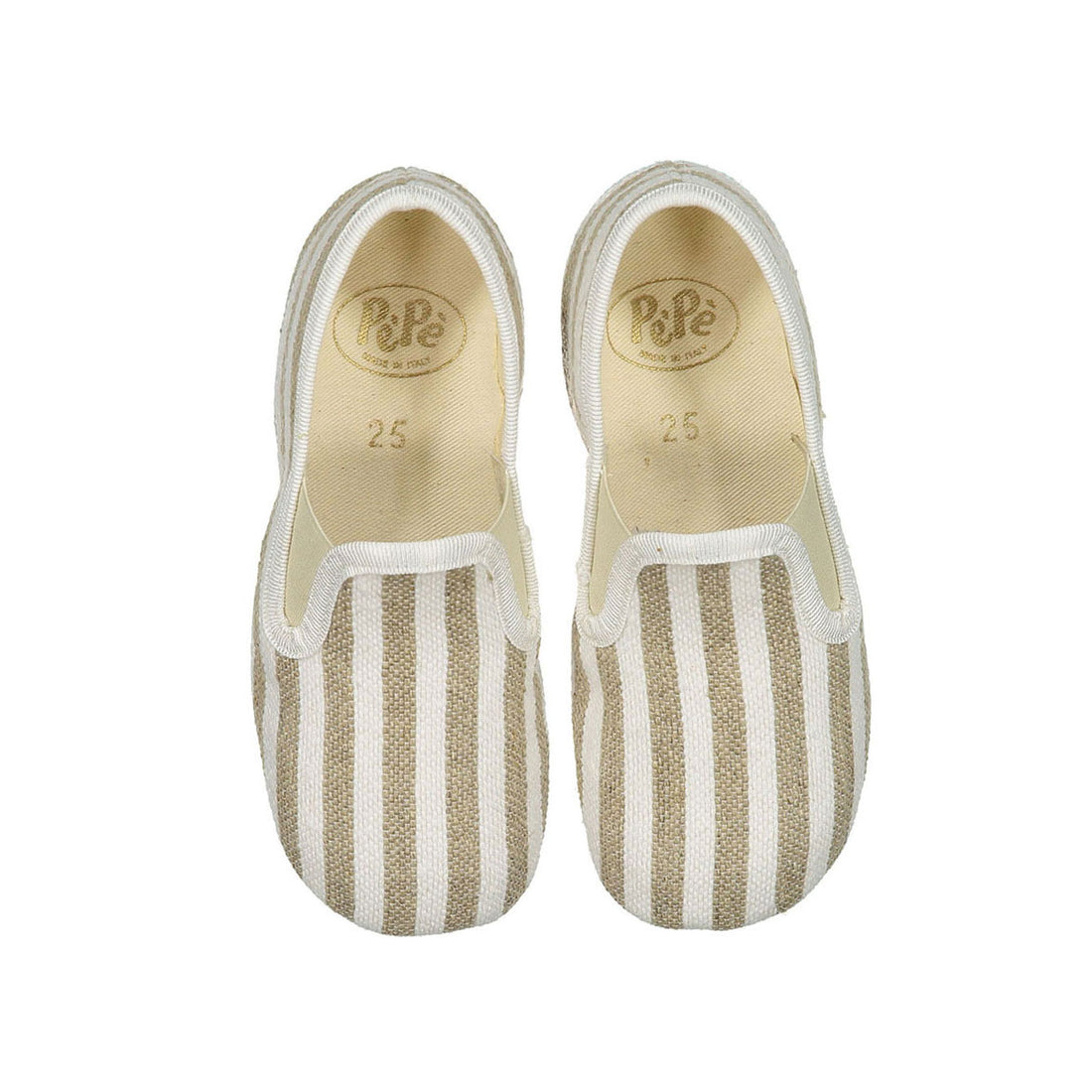 Pepe Natural Slip Ons