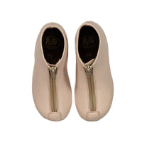 Pepe Silver Pink Zipper Bootie