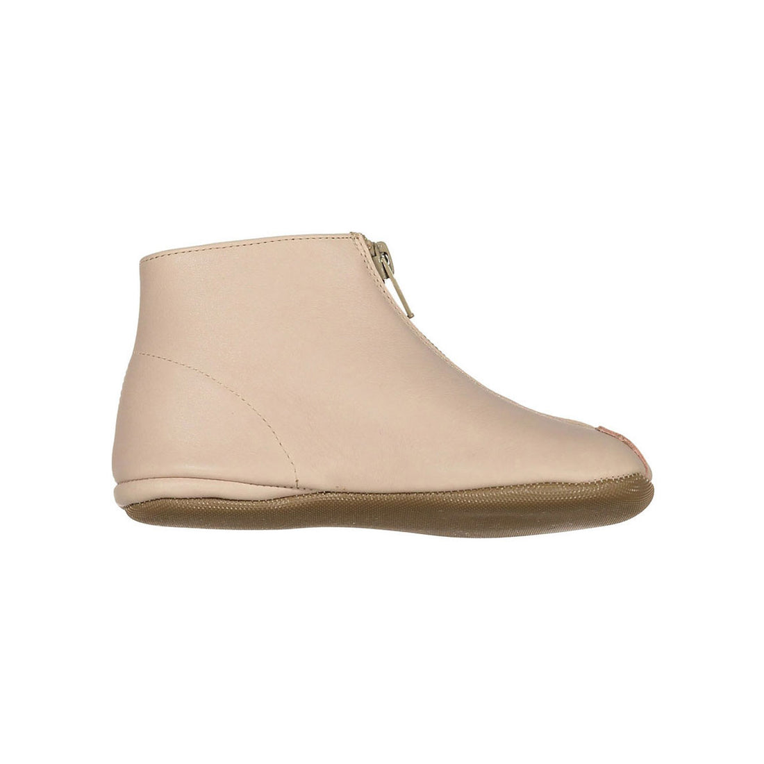 Pepe Silver Pink Zipper Bootie