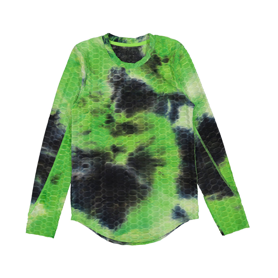 FYI Green Spider Tie Dye Tee