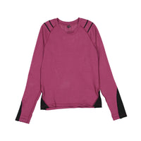 FYI Deep Berry U Contrast Tee