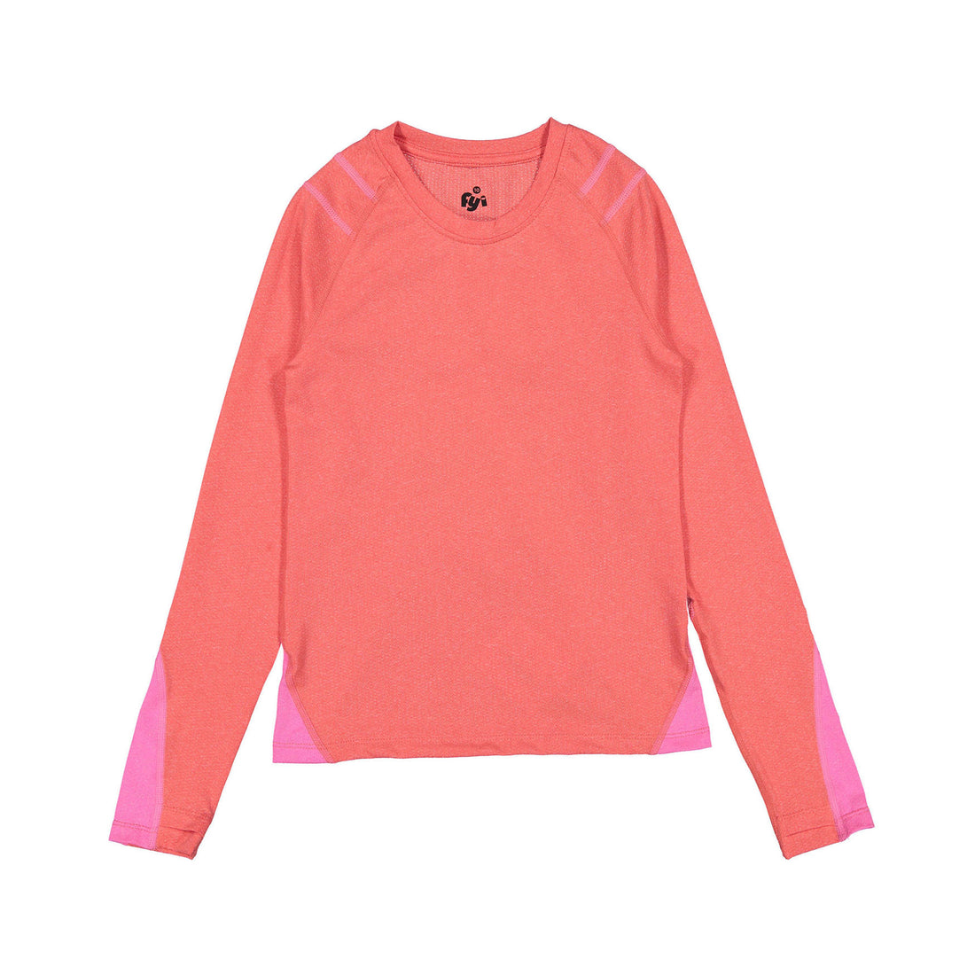 FYI Red U Contrast Tee