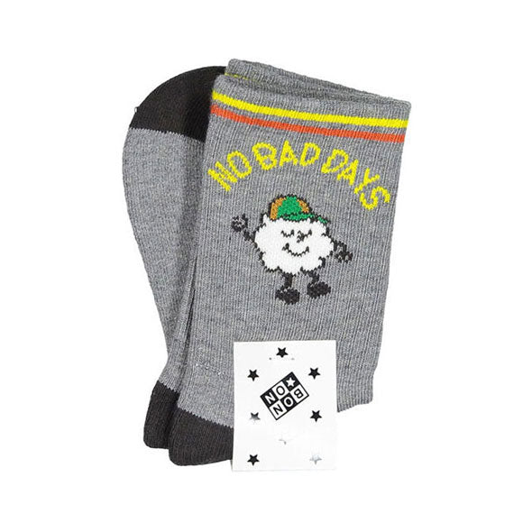 Bonton Grey No Bad Day Socks