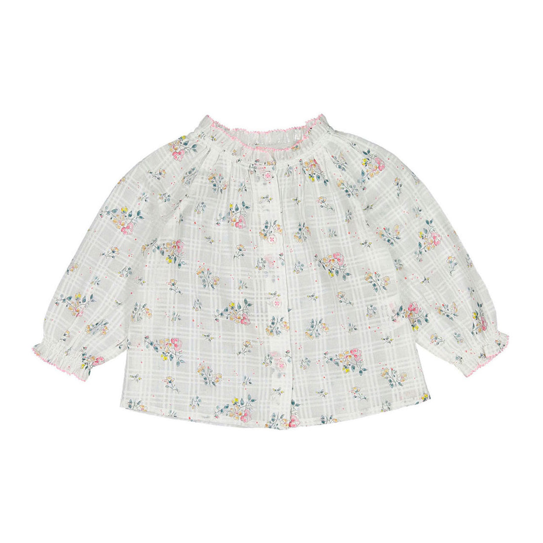 Bonton Odette Floral Reina Baby Blouse