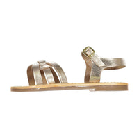 Bonton Ice Brown Braided Sandals