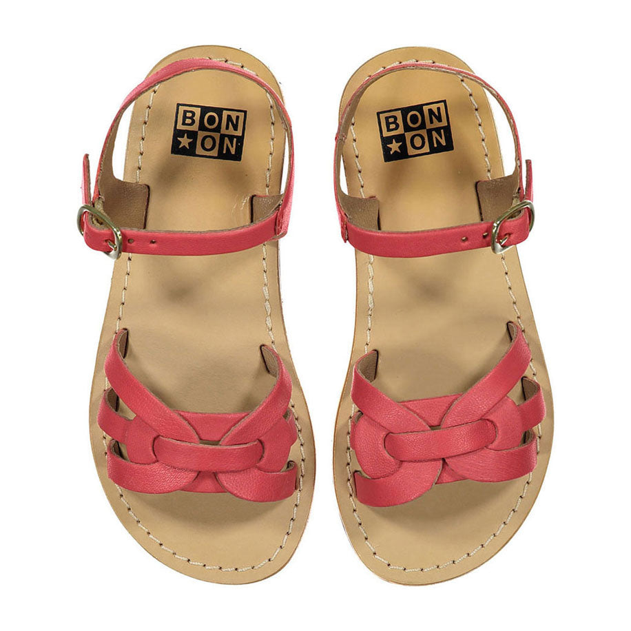 Bonton Julie Rose Braided Sandals