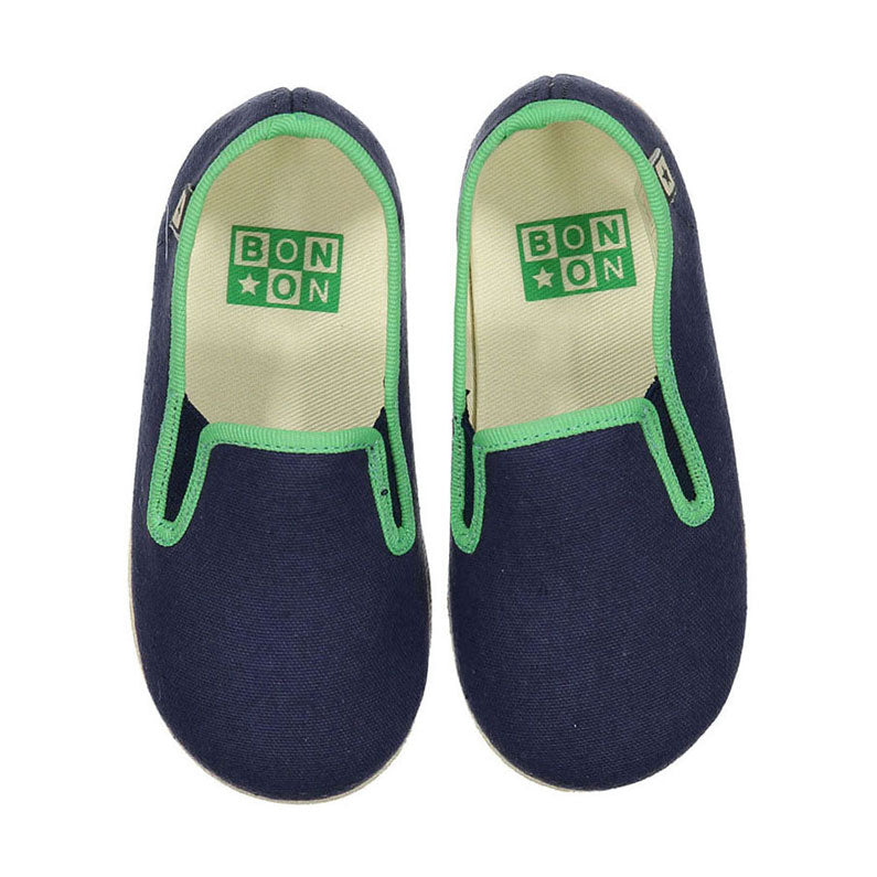 Bonton Navy John Slip-ons