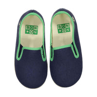 Bonton Navy John Slip-ons
