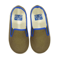 Bonton Khaki Canyon John Slip-ons