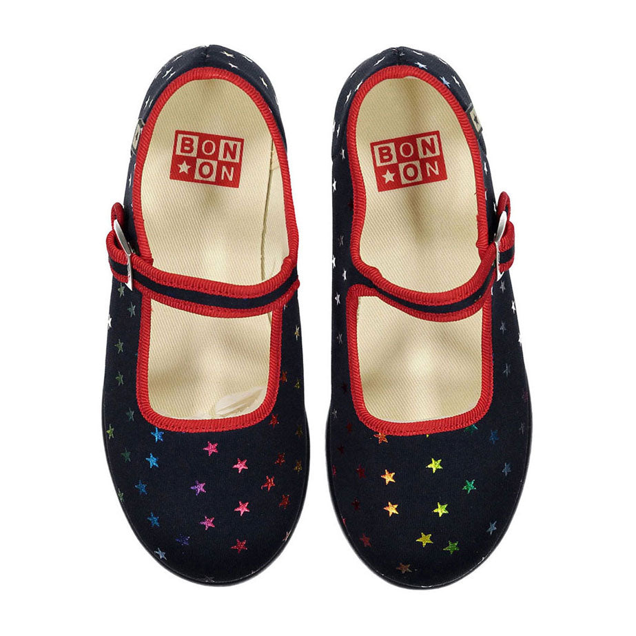 Bonton Navy Star Jane Mary Janes