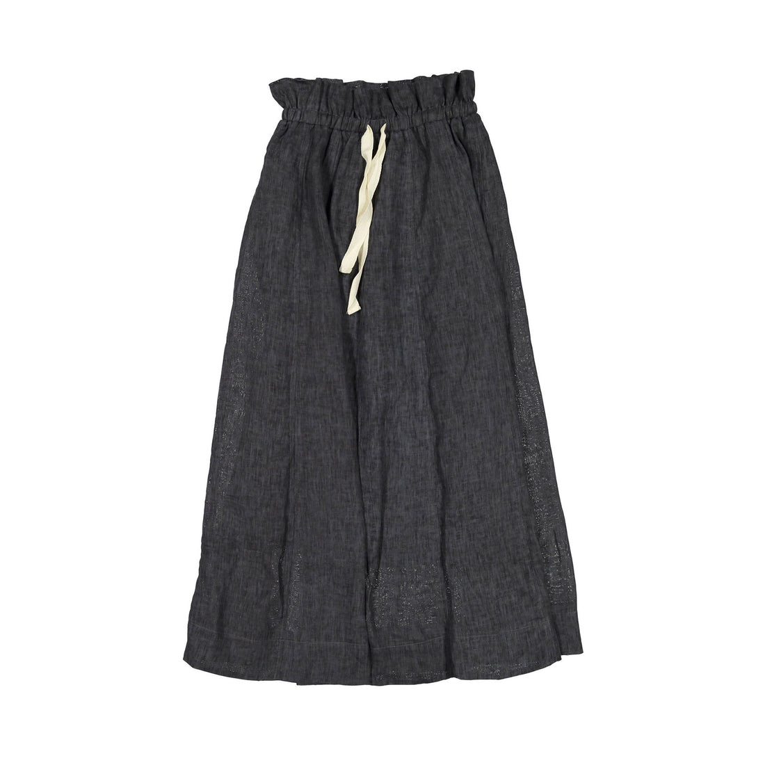 HEV Black Frilled High Waisted Skirt