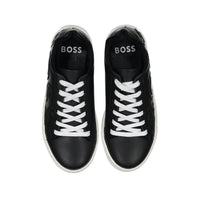 Hugo Boss Black Logo On Side Mini Me Sneakers