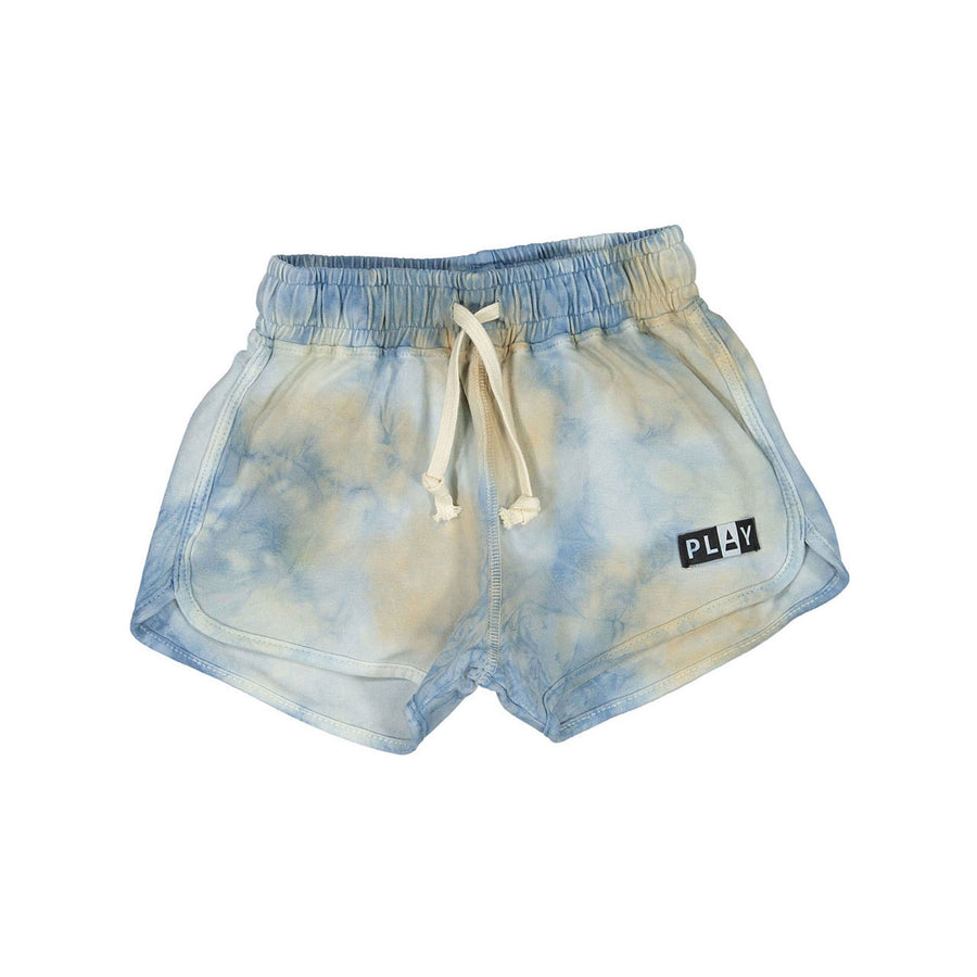 PLAY Tie Dye Onion Coffee Indigo High Intensity Track Short