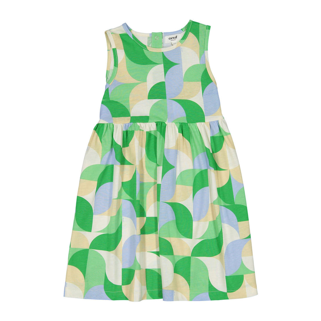 Oeuf Fougere Geometric Tank Dress