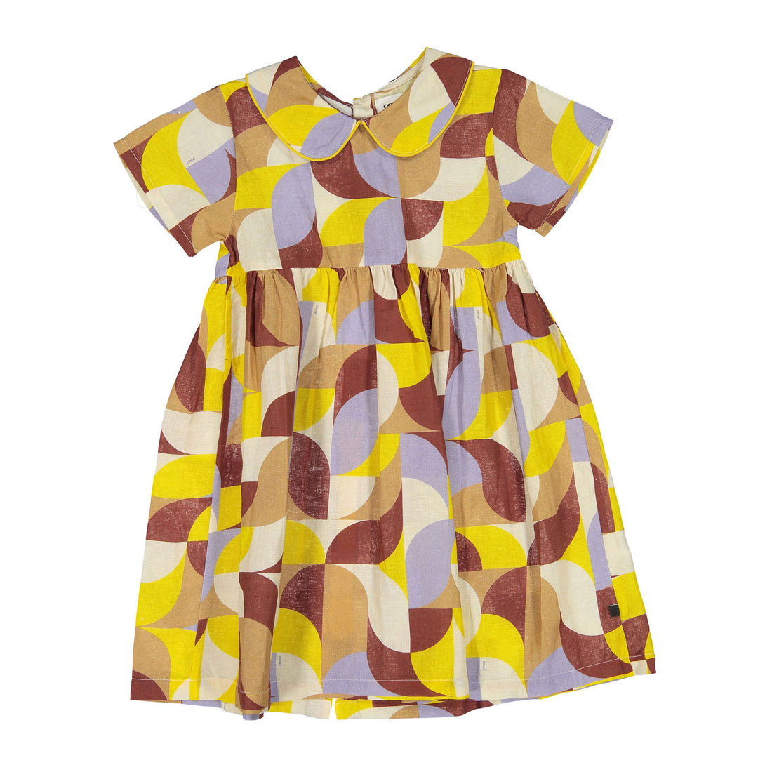 Oeuf Freesia Geometric Classic Dress