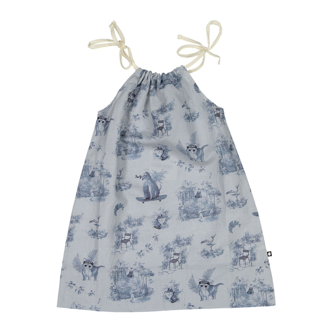 Oeuf Ciel Toile Julie Dress